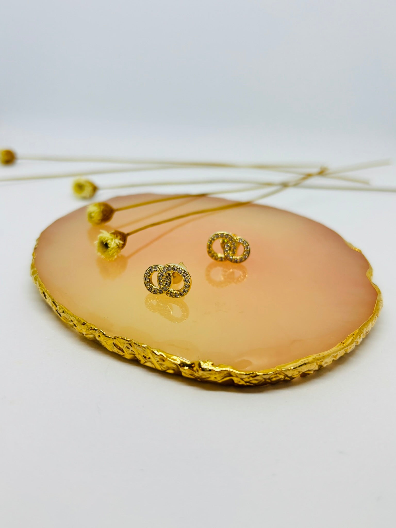 Brinco Laço Entrelaçado