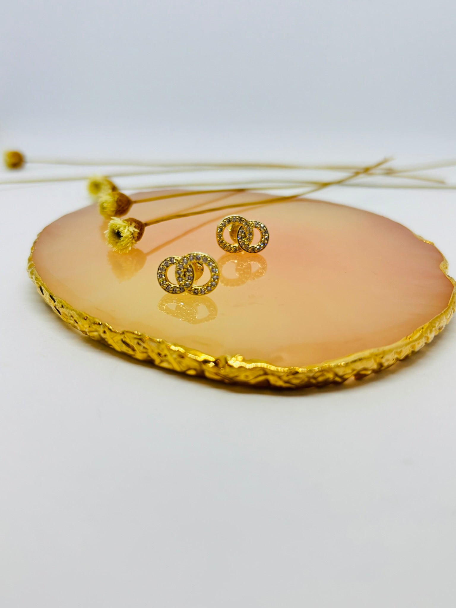 Brinco Laço Entrelaçado