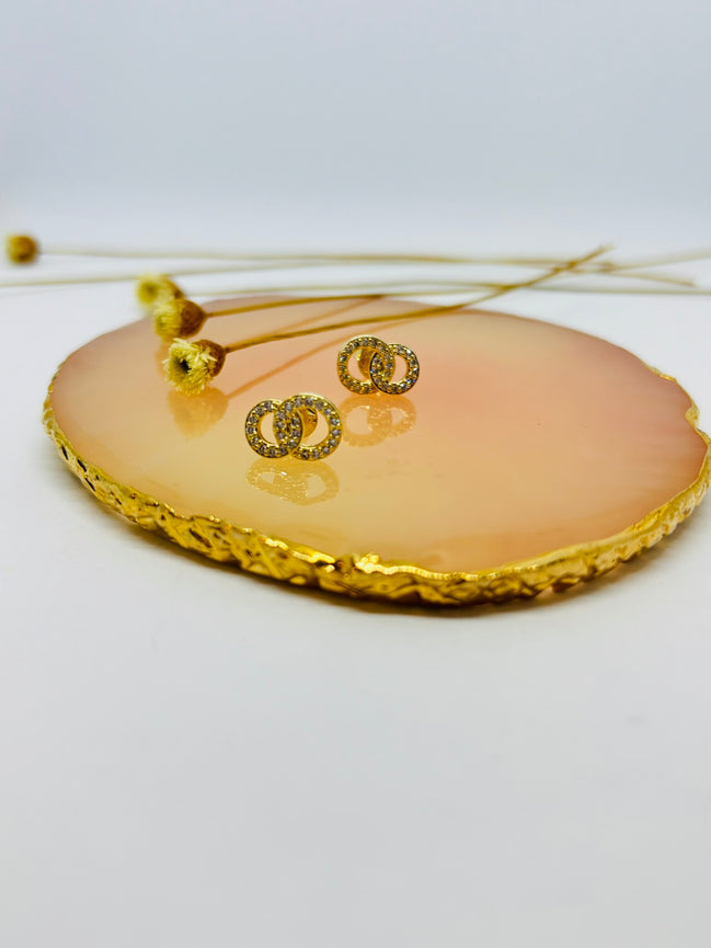 Brinco Laço Entrelaçado