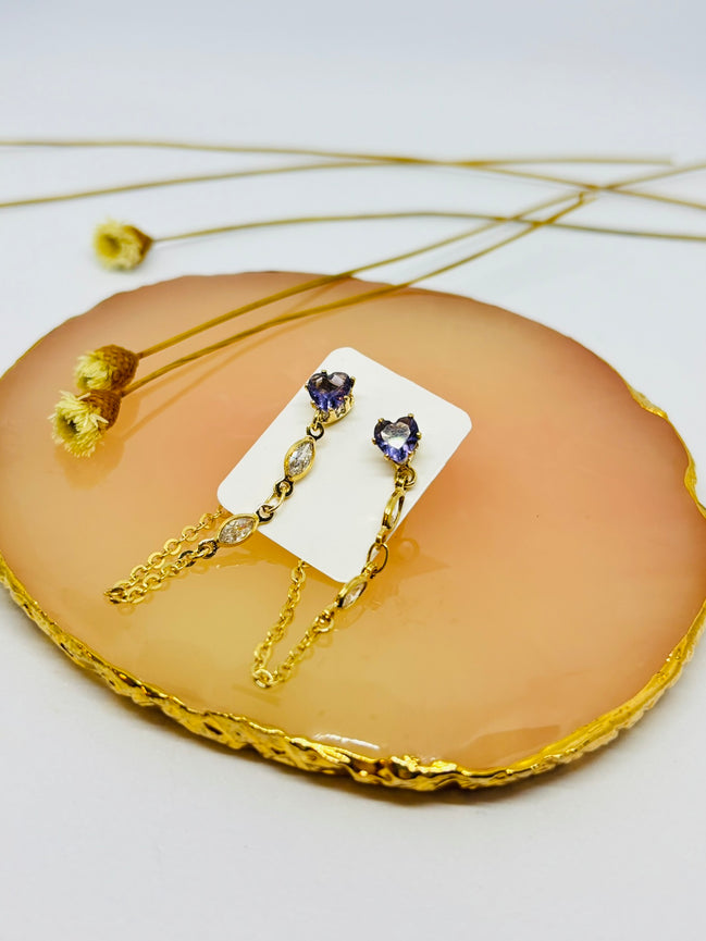 Brinco Corrente Cristal