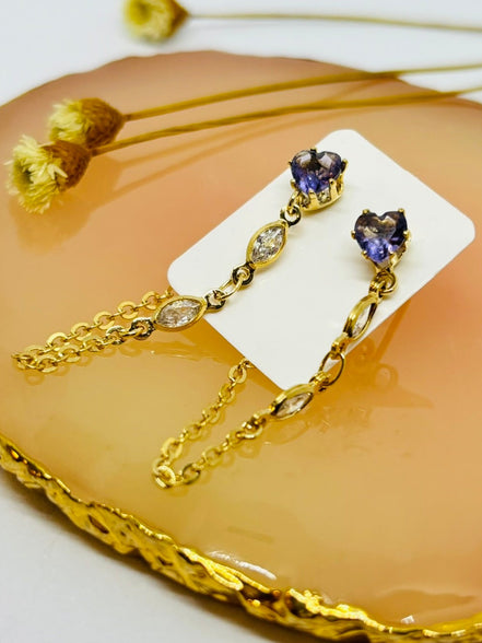 Brinco Corrente Cristal