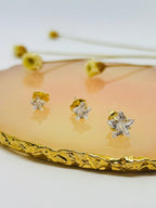 Trio de Brincos Estrela