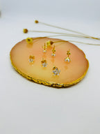 Trio de Brincos Estrela