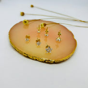 Trio de Brincos Estrela