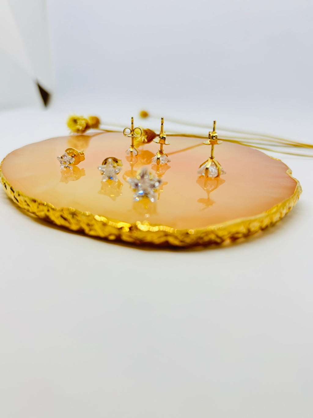 Trio de Brincos Estrela