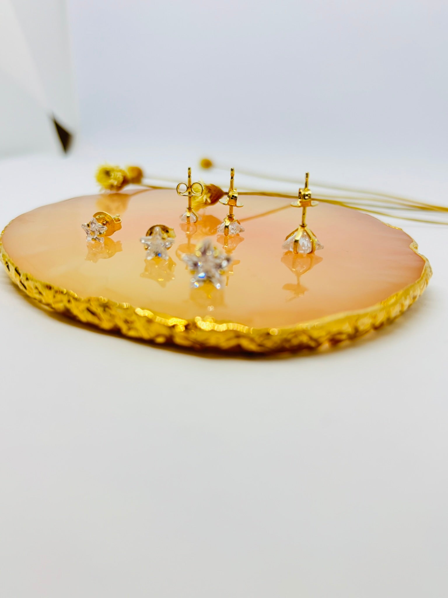 Trio de Brincos Estrela