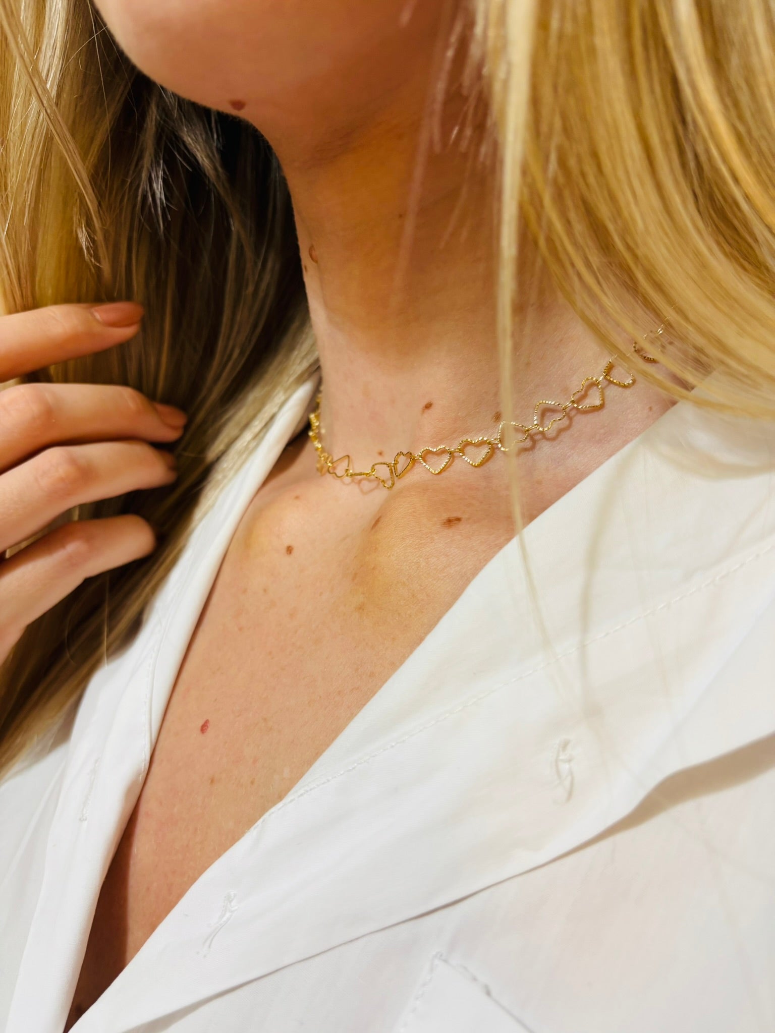 Choker Encanto de Corações