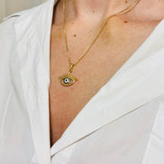 Colar Olho Grego Luxo