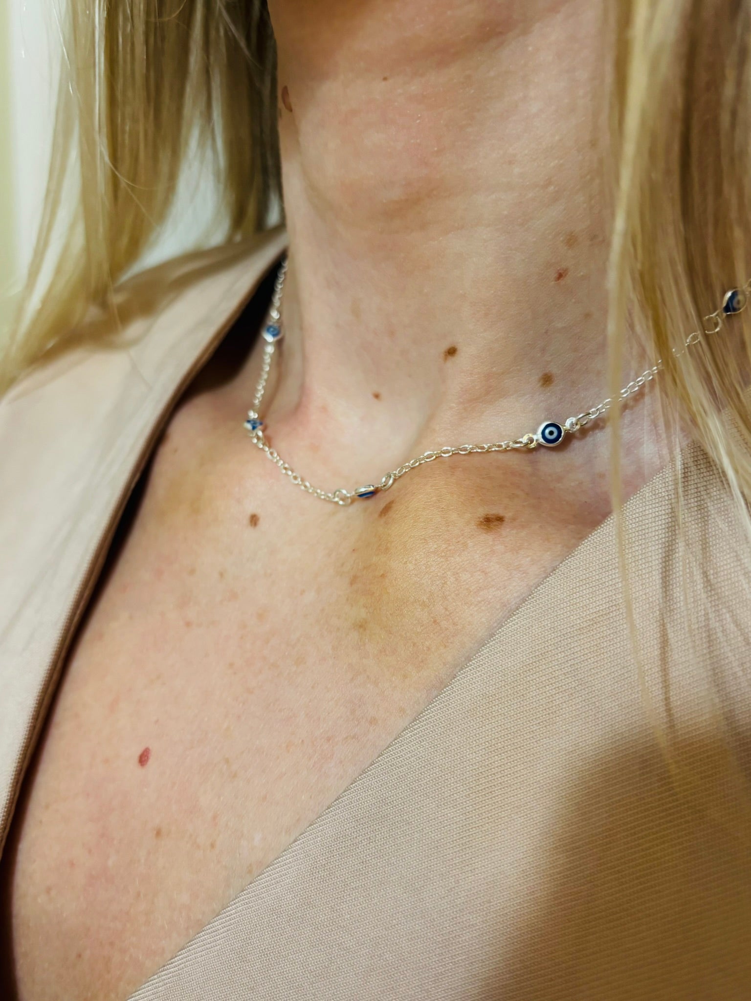 Choker Olho Grego