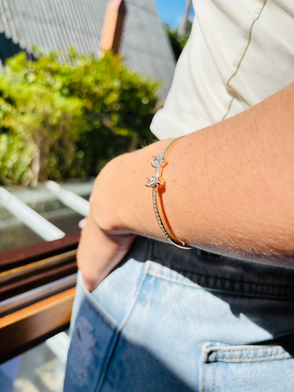 Pulseira Bracelete Asas de Luz