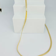 Choker Fita Fina gold