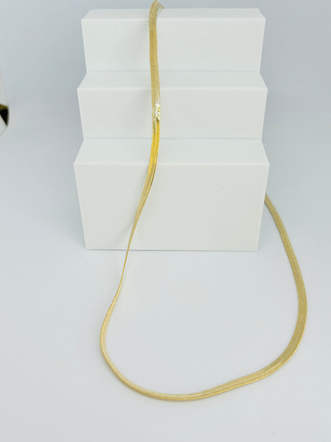 Choker Fita Fina gold