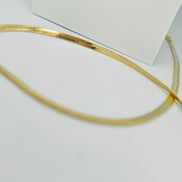 Choker Fita Fina gold